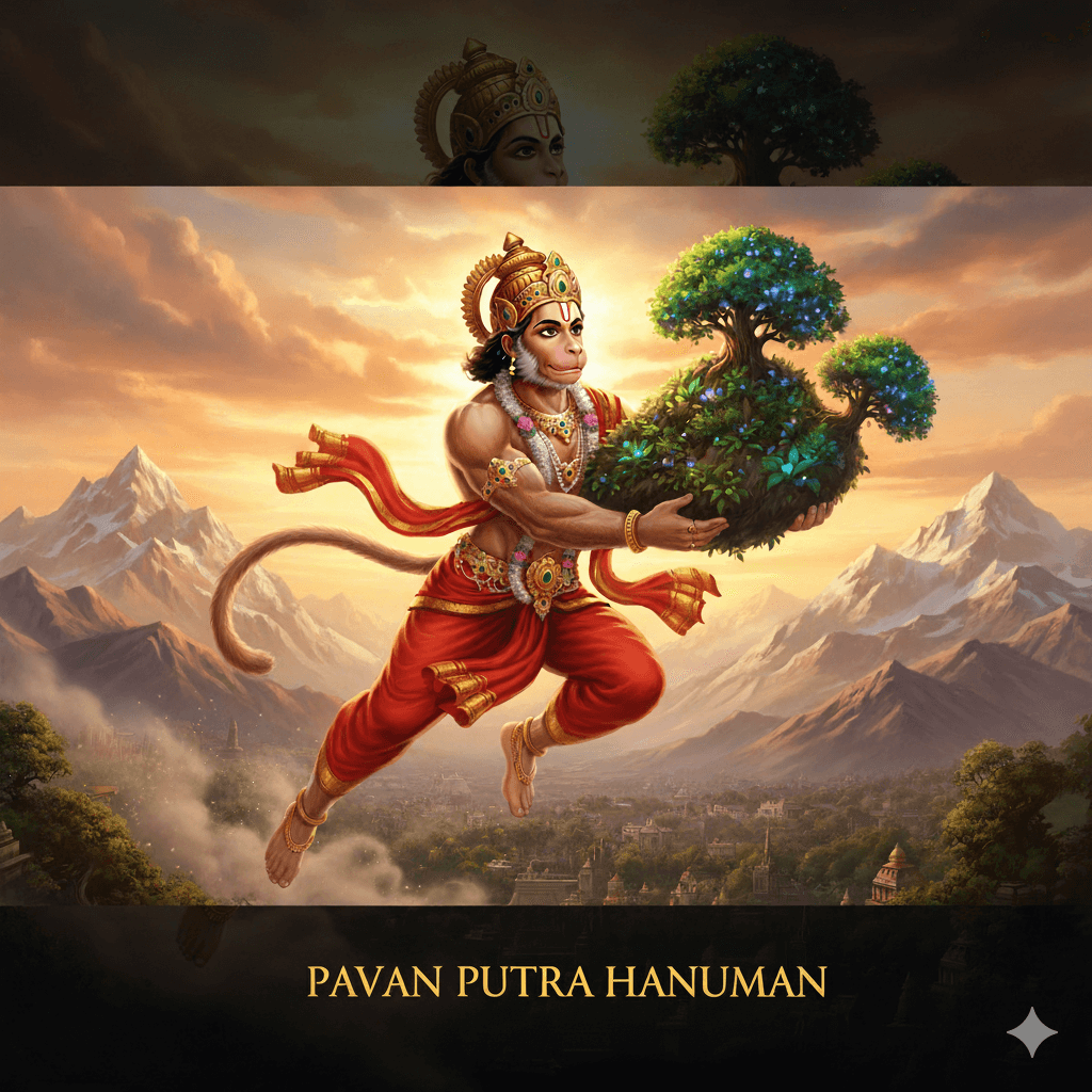 Lord Hanuman - The Mighty Devotee